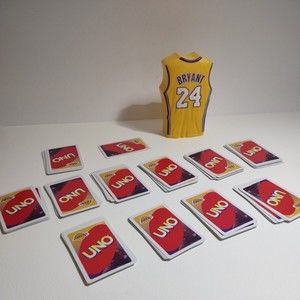 RARE Kobe Bryant Mattel Uno Card Game 111 Cards Excellent Preowned condition